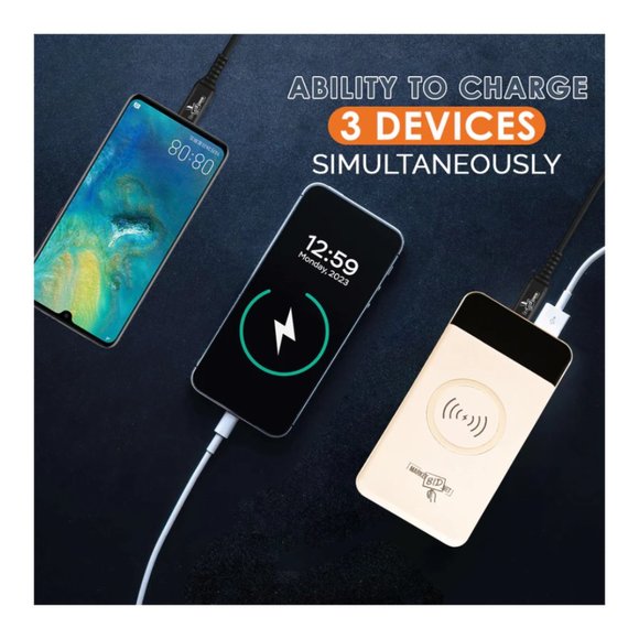 WHITE 10,000MAH POWER BANK Marketbid - Picture 3 of 6